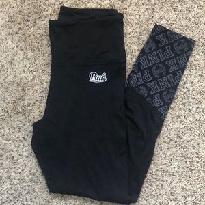 Pink High Waisted Workout Tights